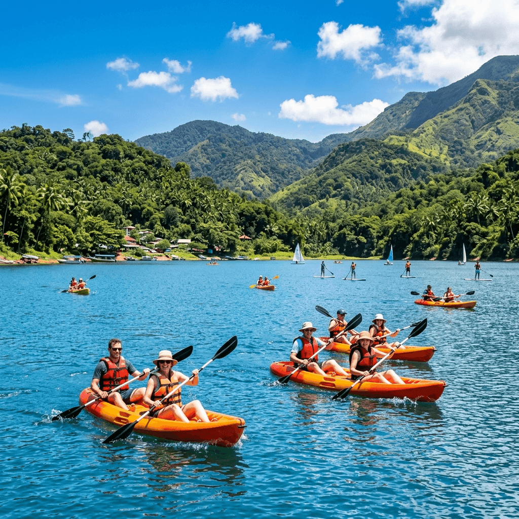 Water Sports & Reservoir Kayaking in Udawalawe: Canoeing, Paddleboarding & Freshwater Thrills gallery photo 2