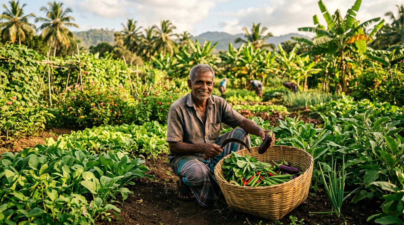 Agricultural & Culinary Farm Tours in Udawalawe: Organic Harvests & Rural Gastronomy