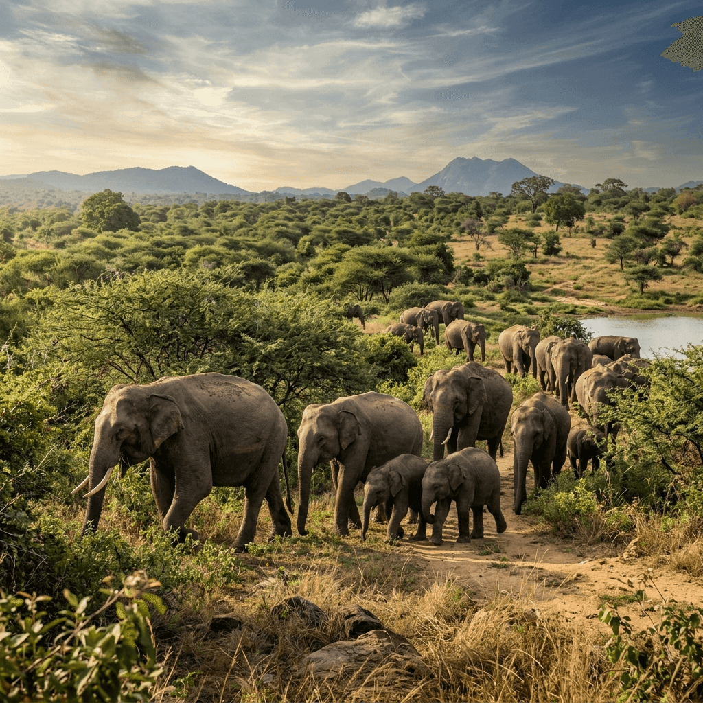 Udawalawe 4K Wilderness Safari